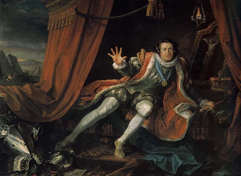 William Hogarth Charles III oil painting picture